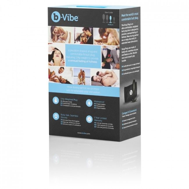 B-VIBE SNUG PLUG ANAL 2 NEGRO - Image 3