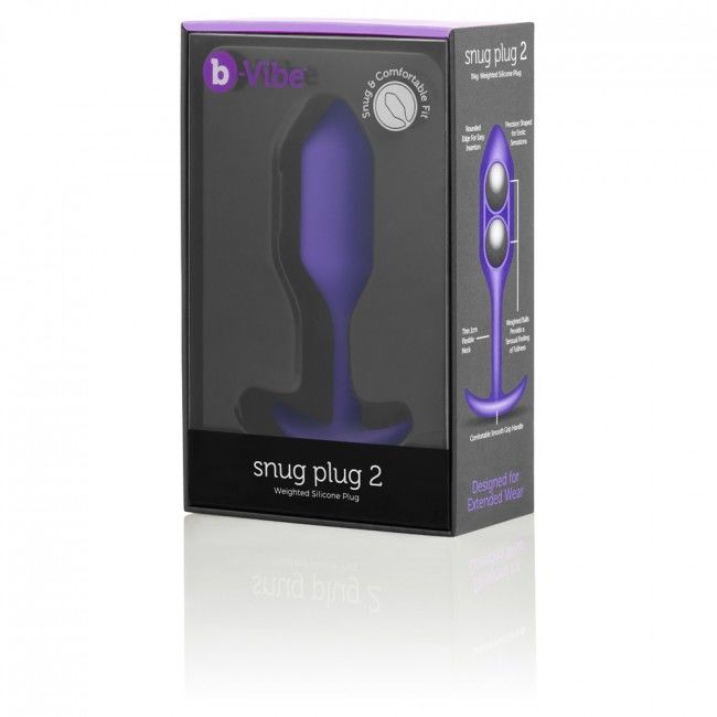 B-VIBE SNUG PLUG ANAL 2 LILA - Image 5