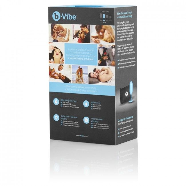 B-VIBE SNUG PLUG ANAL 3 AZUL CIELO - Image 4
