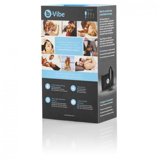 B-VIBE SNUG PLUG ANAL 4 NEGRO - Image 3