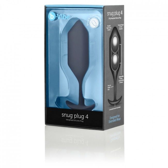 B-VIBE SNUG PLUG ANAL 4 NEGRO - Image 4