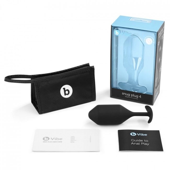 B-VIBE SNUG PLUG ANAL 4 NEGRO - Image 5