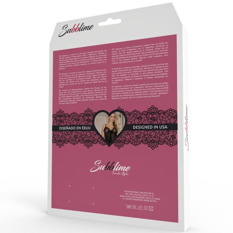 SUBBLIME BABYDOLL - MOTIVOS FLORAIS DE BONECA NOS SEIOS - Image 10