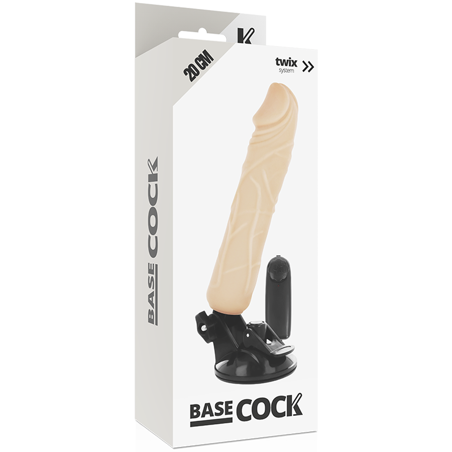 BASECOCK - VIBRADOR DE CONTROLE REMOTO REALISTA 20 CM - Image 5