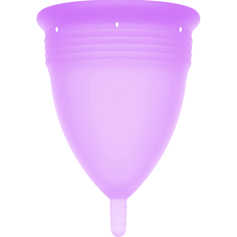 STERCUP MENSTRUAL CUP TAMANHO S COR PURPLE FDA SILICONE - Image 3