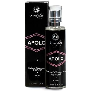 SECRETPLAY - PERFUME MASCULINO APOLO COM FEROMONAS 50 ML