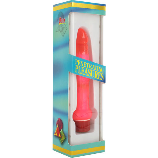 SEVENCREATIONS JELLY SLIM PINK ANAL VIBRATOR - Image 2