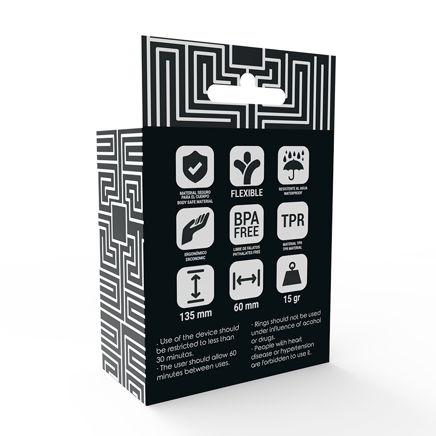 ADDICTED TOYS SET ANILLOS PENE Y TESTICULOS CLEAR - Image 5