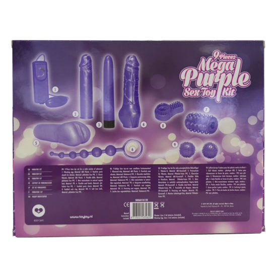 SÓ PARA VOCÊ MEGA KIT DE BRINQUEDOS PURPLE SEX - Image 3