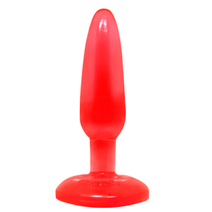 BAILE - PLUG ANAL SOFT TOUCH VERMELHO 14,2 CM