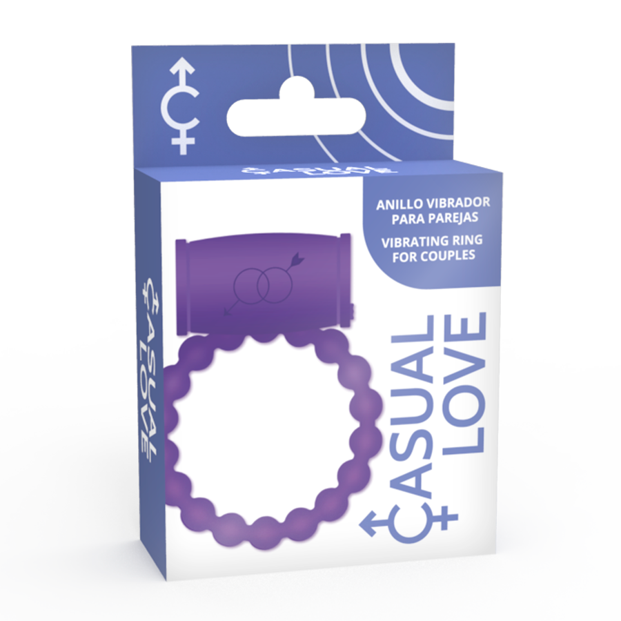 CASUAL LOVE- 25 LILAC VIBRATOR RING - Image 4