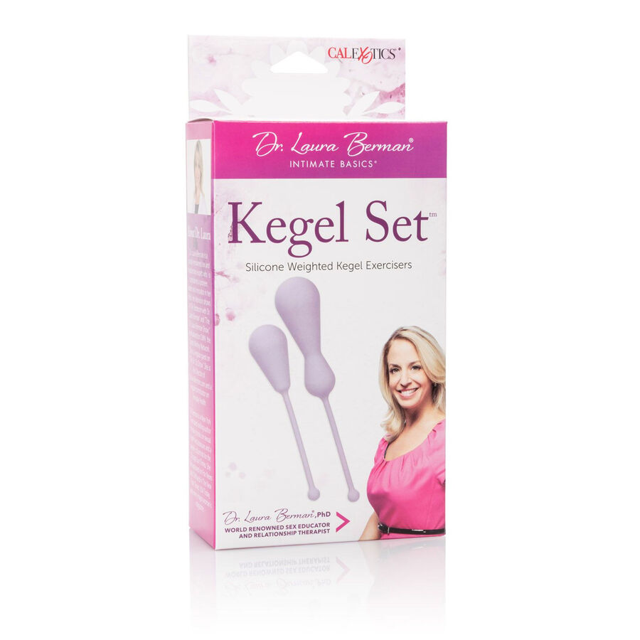 KEGEL SET SILICONE WEIGHTED KEGEL EXERCISERS - ROXO - Image 2