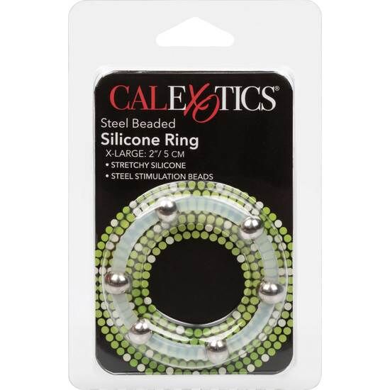 CALEX STEEL BEADED SILICONE RING XL - Image 2
