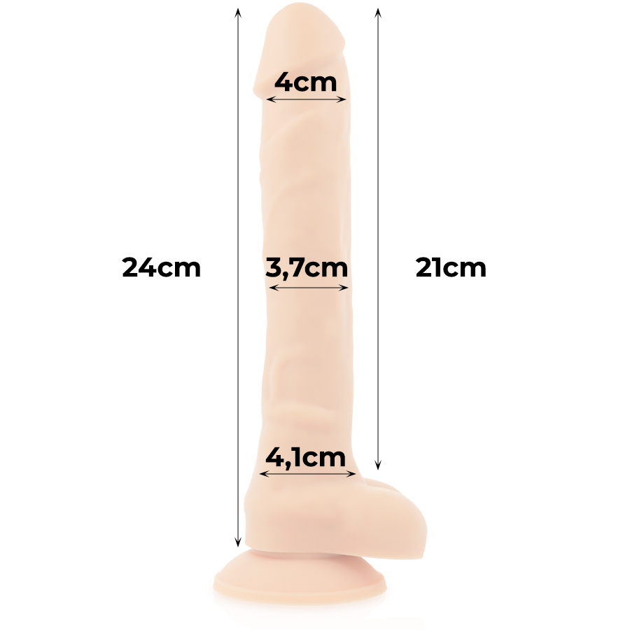 COCK MILLER DENSIDADE DE SILICONE ARTICULÁVEL COCKSIL 24 CM - Image 3