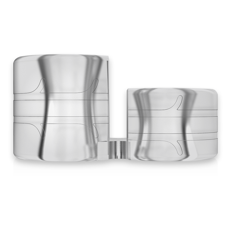 POWERING - ANEL DUPLO PARA PÉNIS SUPER FLEXÍVEL E RESISTENTE PR09 TRANSPARENTE - Image 6