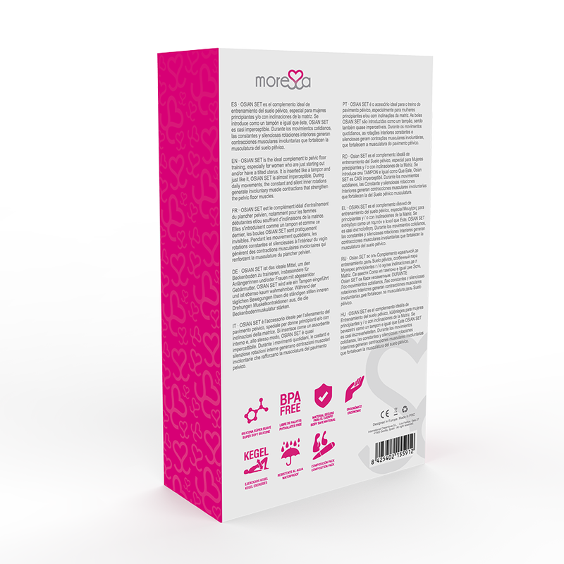 CONJUNTO MORESSA OSIAN PREMIUM SILICONE ROSA - Image 4