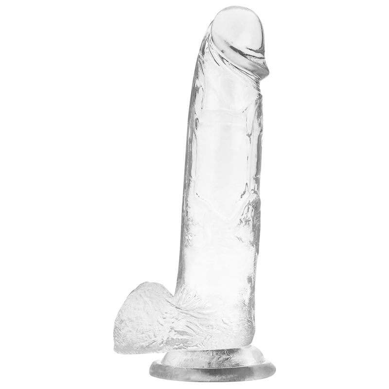 XRAY ARNÉS + DILDO REALISTA TRANSPARENTE 22CM X 4.6CM - Image 4