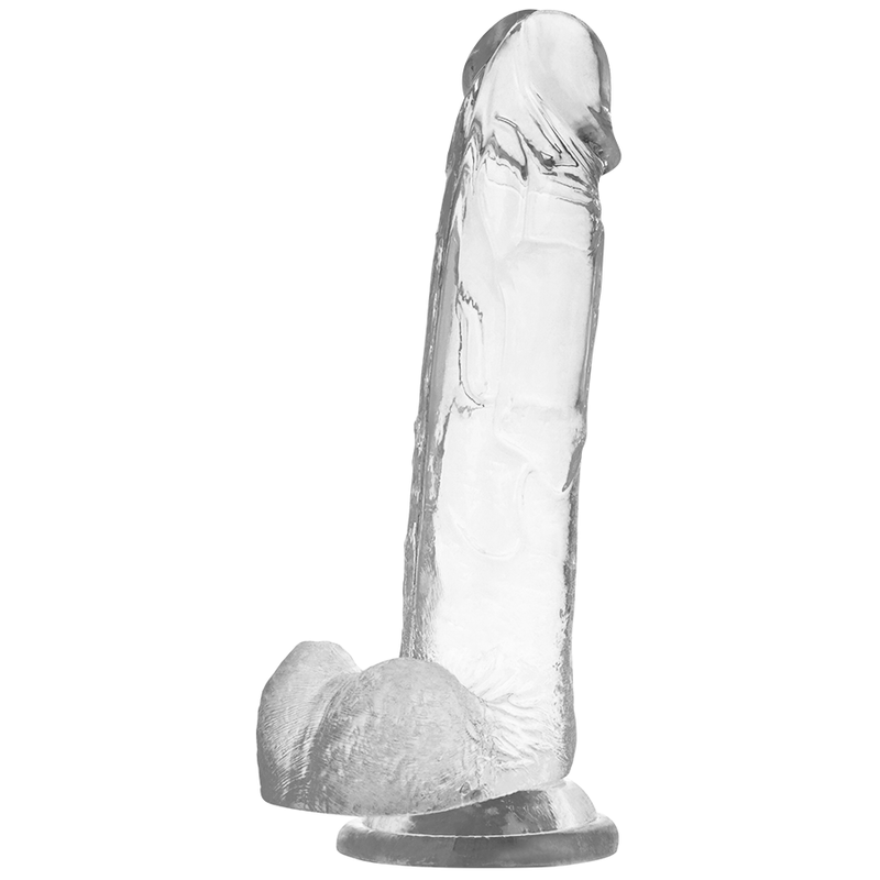 XRAY ARNÉS + DILDO REALISTA TRANSPARENTE 22CM X 4.6CM - Image 5
