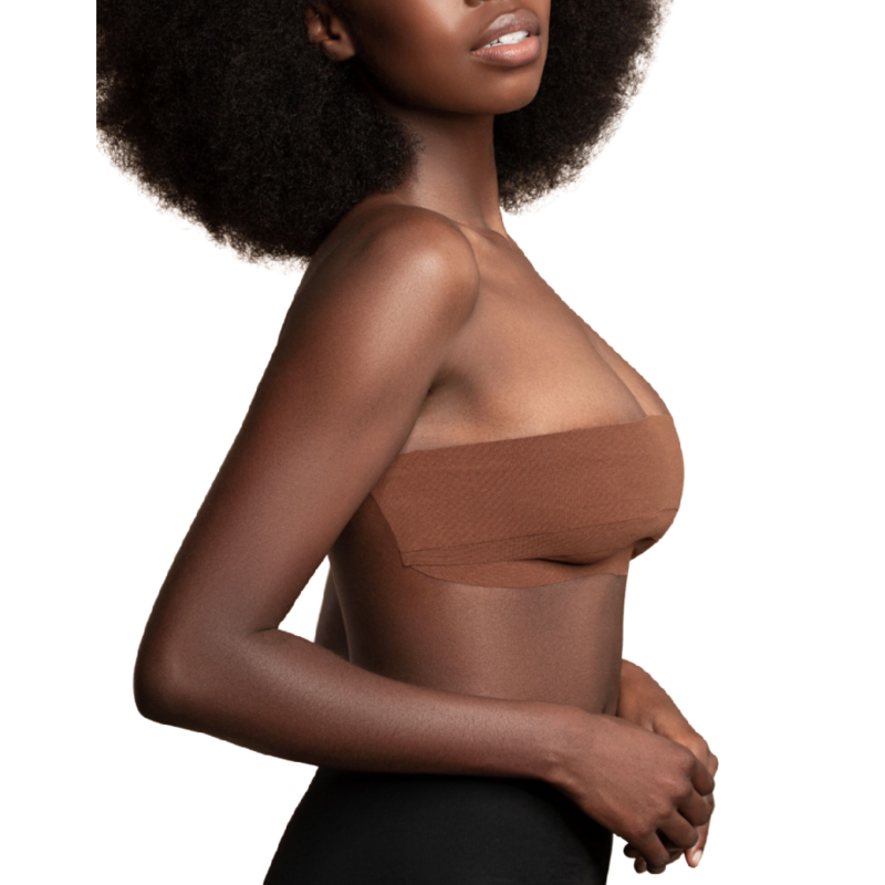 BYE-BRA - BODY TAPE 5 M X 6,5 CM + 3 PARES DE CAPAS DE BICO MARROM - Image 6