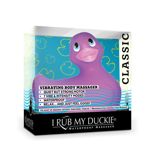 BIG TEASE TOYS - I RUB MY DUCKIE CLASSIC VIBRATING DUCK ROXO - Image 3