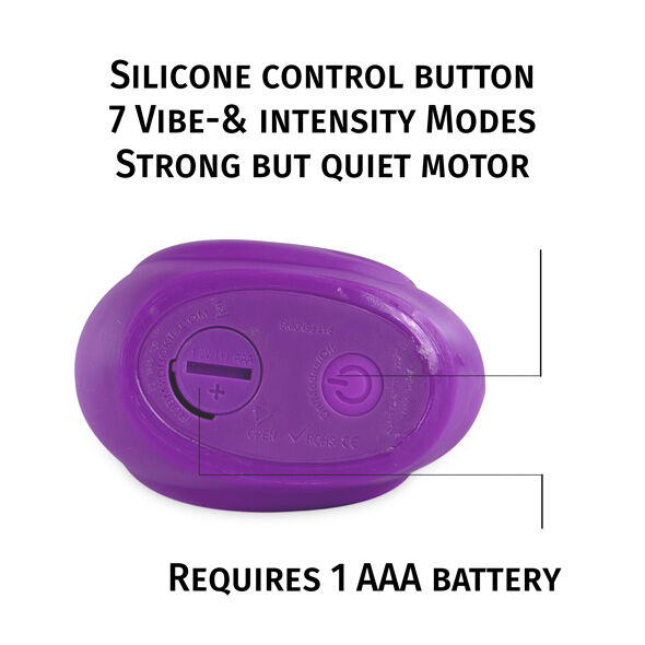 BIG TEASE TOYS - I RUB MY DUCKIE CLASSIC VIBRATING DUCK ROXO - Image 5