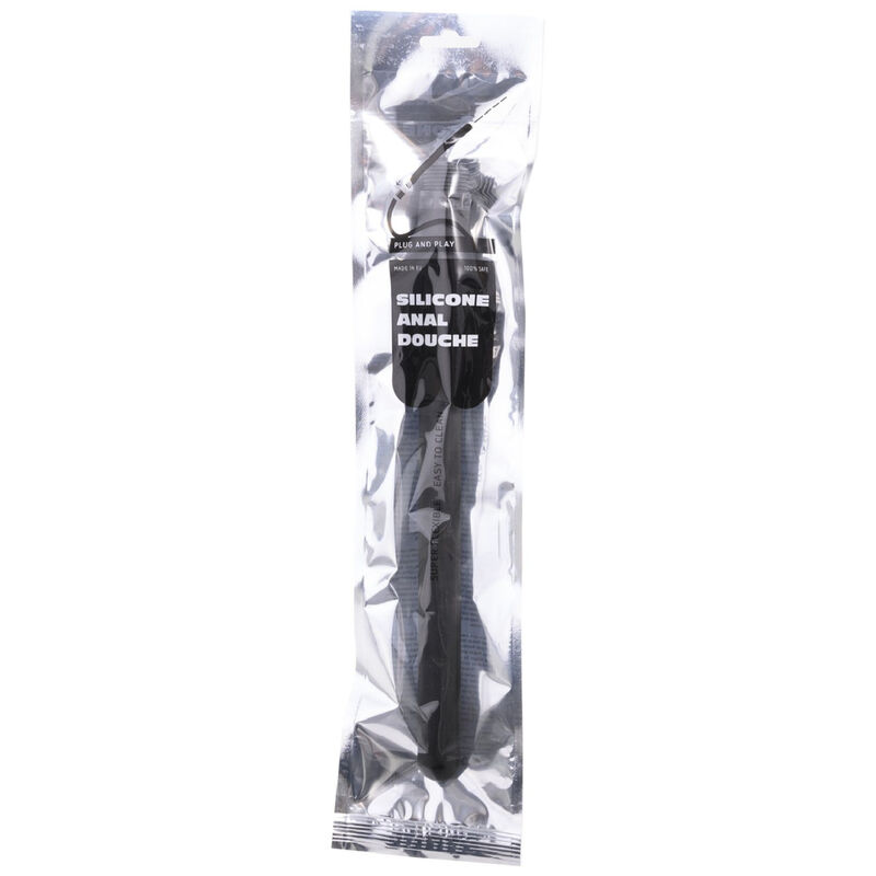 ALL BLACK - ROLHA DE SISTEMA DE SILICONE ANAL PARA CHUVEIRO 27 CM - Image 2