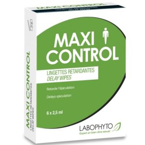 LABOPHYTO - MAXI CONTROL DELAY WIPES 6 UNIDADES