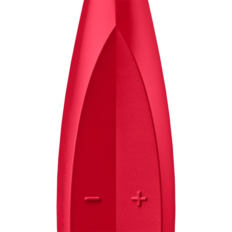SATISFYER - VIBRADOR TWIRLING FUN TIP VERMELHO - Image 3