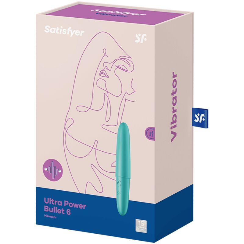 SATISFYER - ULTRA POWER BULLET 6 TURQUESA - Image 3