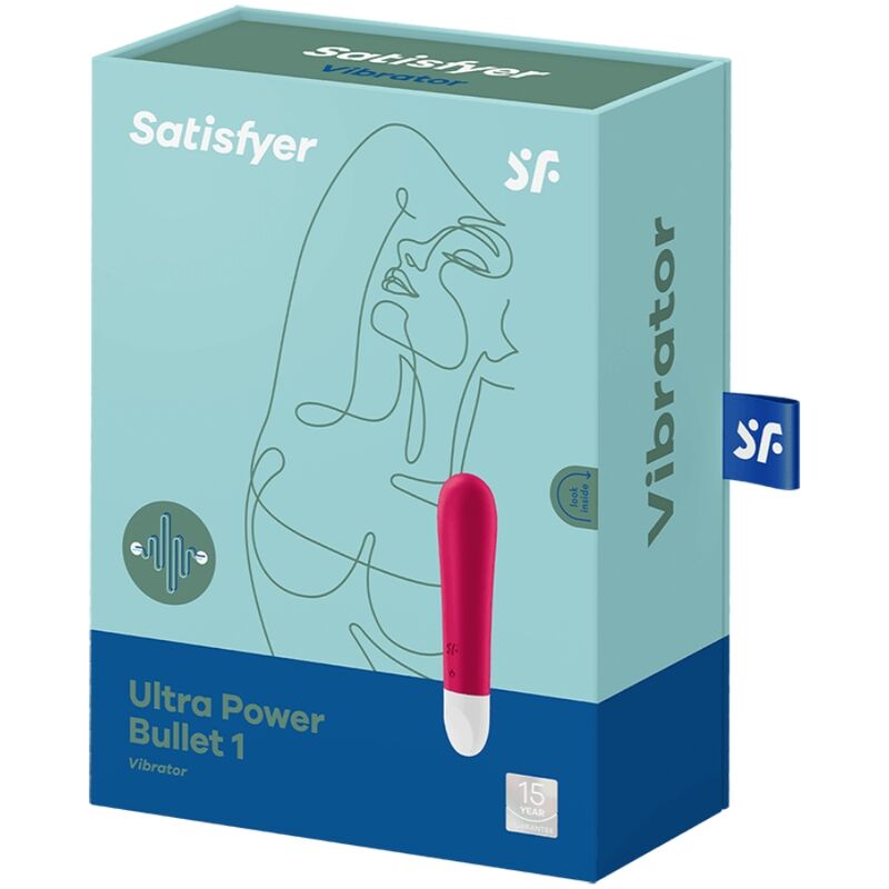 SATISFYER - ULTRA POWER BULLET 1 VERMELHO - Image 3