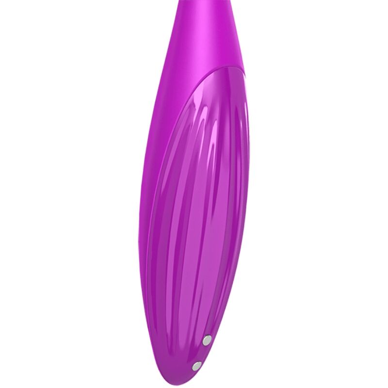 SATISFYER - VIBRADOR TWIRLING JOY CLIT TIP FÚCSIA - Image 3
