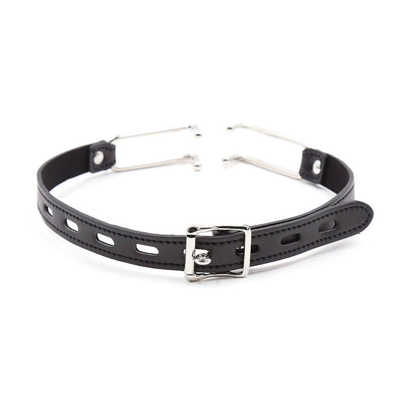 OHMAMA FETISH - MORDAÇA DE COURO COM GANCHOS DE METAL - Image 3