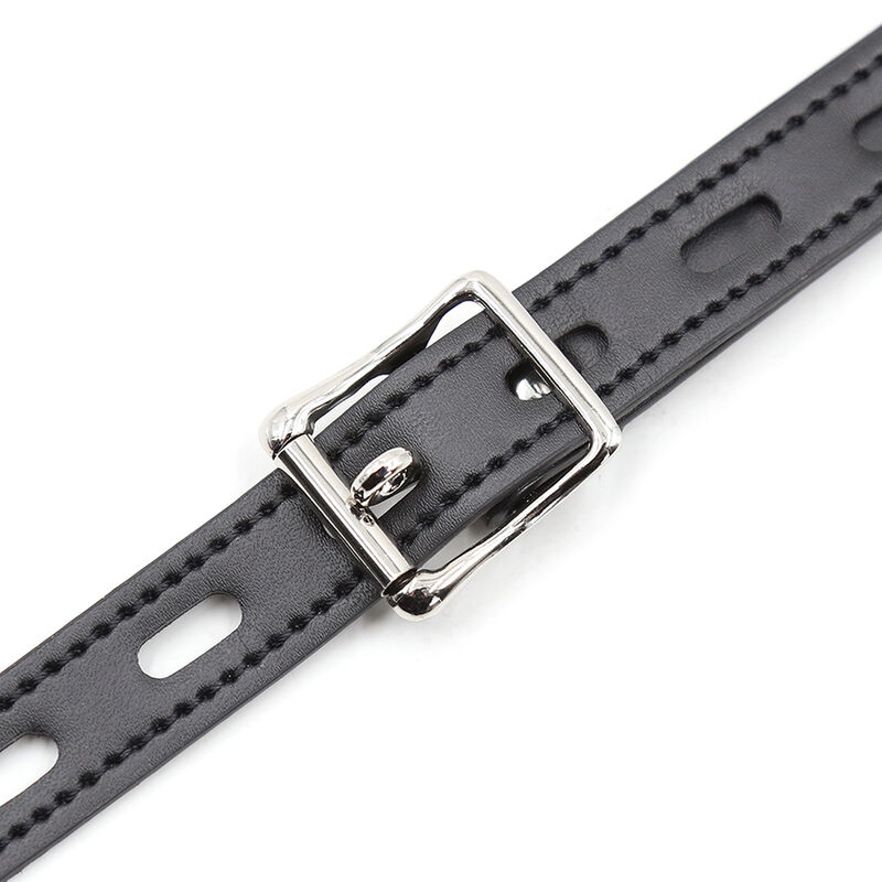 OHMAMA FETISH - MORDAÇA DE COURO COM GANCHOS DE METAL - Image 4