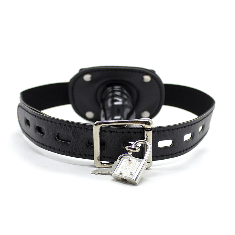 OHMAMA FETISH - TPE PÊNIS GAG COM CADEADO S - Image 3