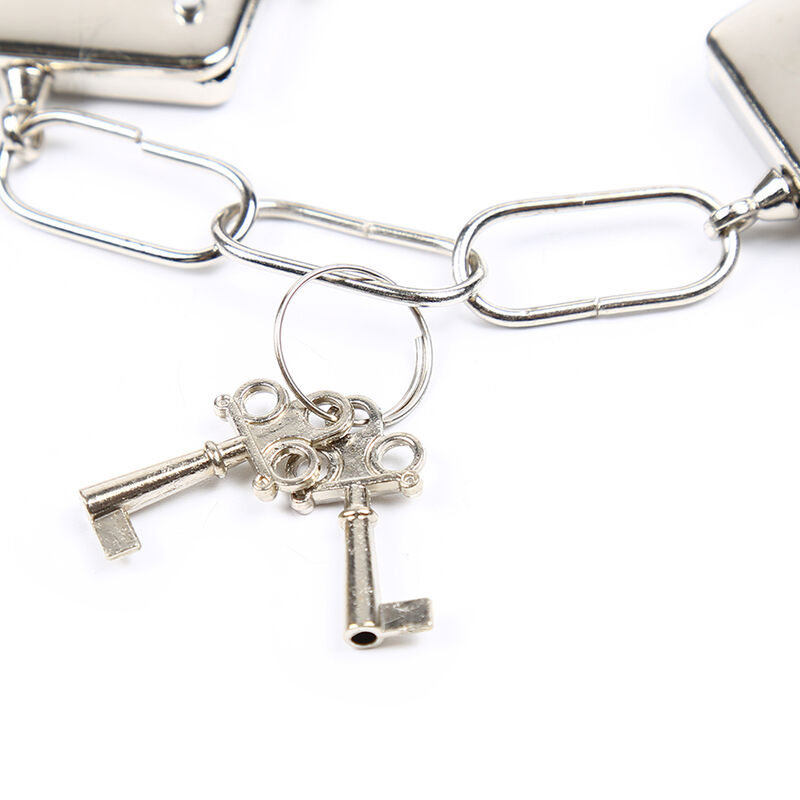 OHMAMA FETISH - ALGEMAS DE PULSO DE METAL FORRADAS DE VELUDO - Image 4