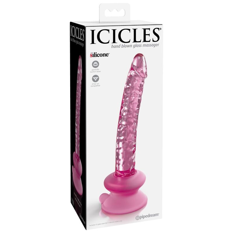 ICICLES - N. 86 VIBRADOR DE VIDRO COM VENTOSA - Image 2