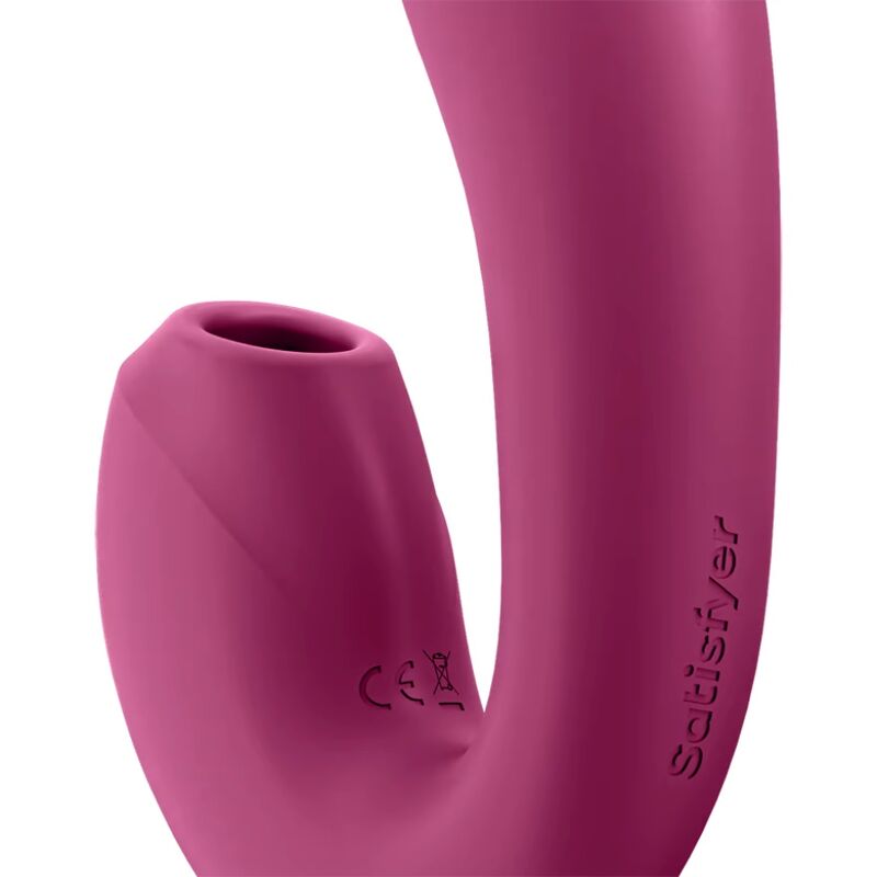 SATISFYER - APLICATIVO ESTIMULADOR E VIBRADOR SUNRAY VERMELHO - Image 2