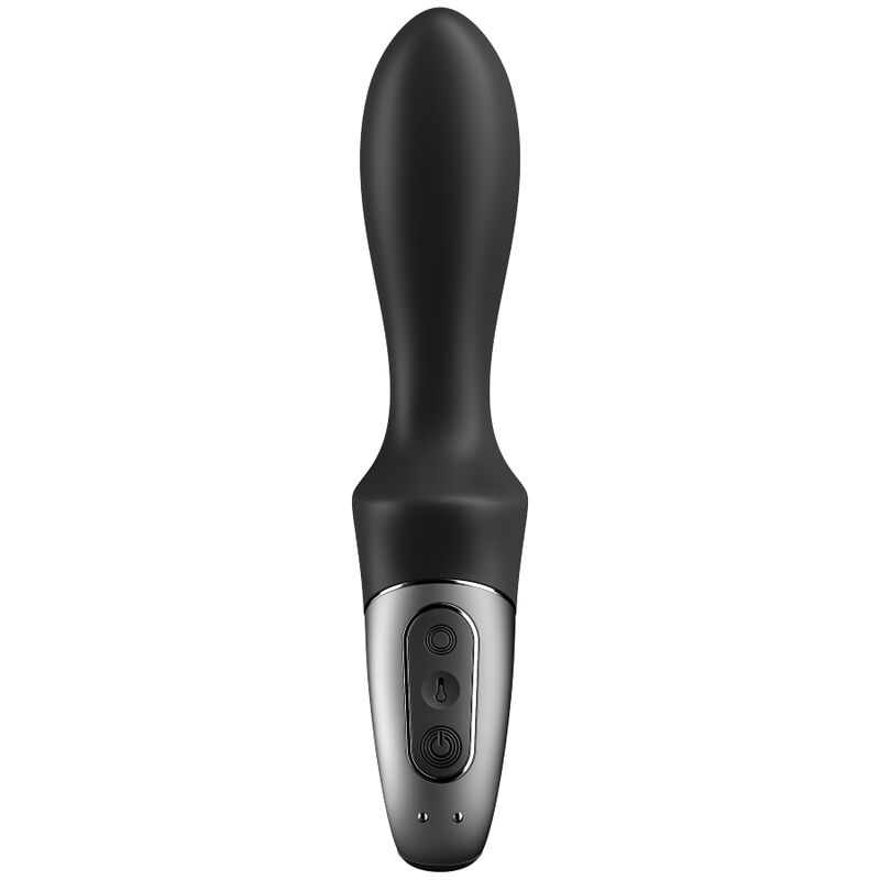 SATISFYER - APLICATIVO VIBRADOR ANAL HEAT CLIMAX PRETO - Image 3
