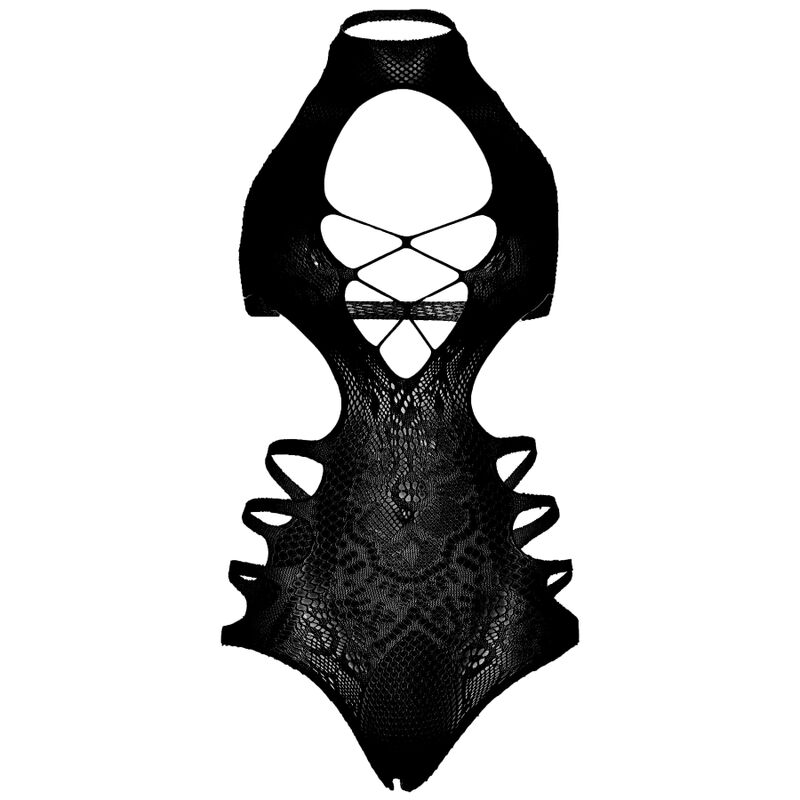 LEG AVENUE - CORTE STRAPPY BODYSUIT TAMANHO ÚNICO - PRETO - Image 6