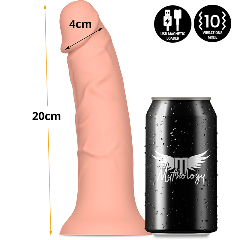 MYTHOLOGY - ASHER ORIGINAL DILDO M - VIBRADOR COMPATÍVEL COM A TECNOLOGIA WATCHME WIRELESS - Image 3