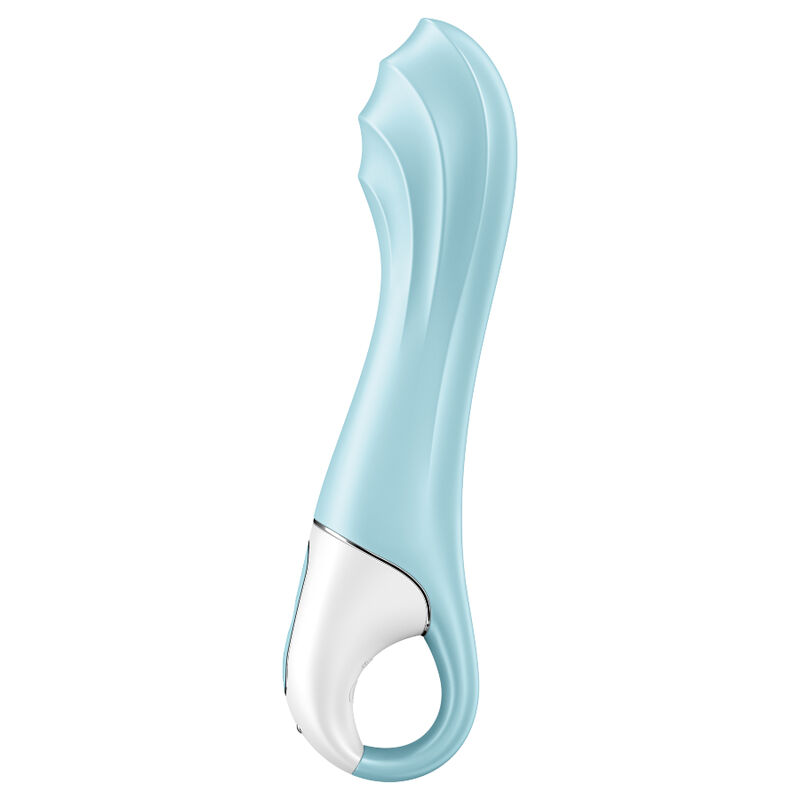 SATISFYER - AIR PUMP VIBRADOR 5+ APLICATIVO VIBRADOR INFLVEL G-SPOT AZUL - Image 2