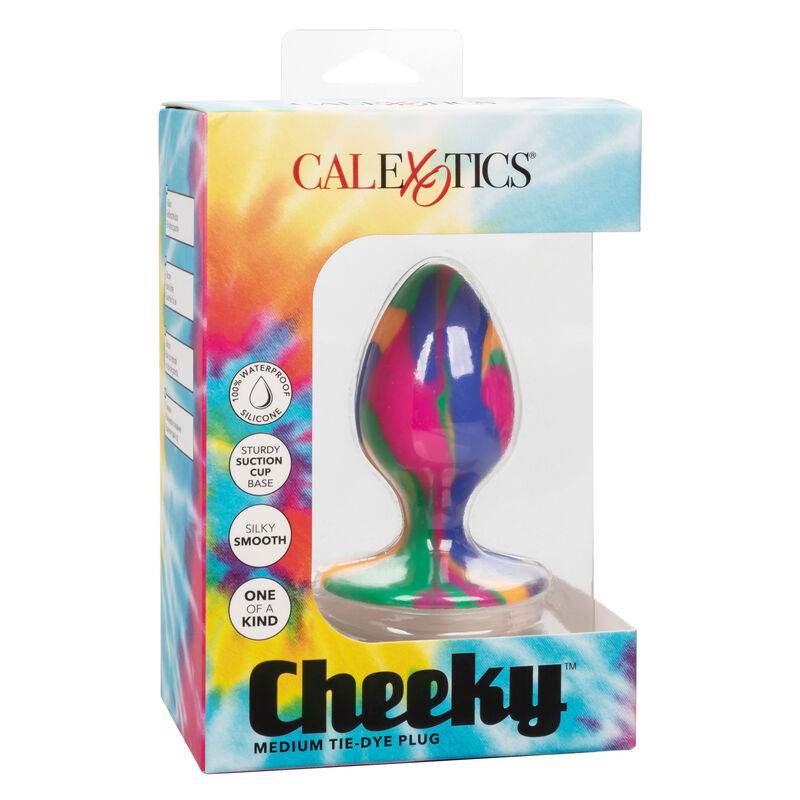 CALIFORNIA EXOTICS - CHEEKY MÉDIO TIE-DYE PLUG ANAL - Image 2