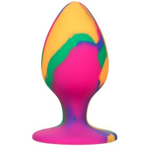 CALIFORNIA EXOTICS - CHEEKY GRANDE PLUG TIE-DYE ANAL