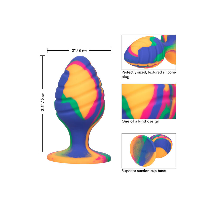 CALIFORNIA EXOTICS - CHEEKY LARGUE SWIRL PLUG ANAL - Image 4