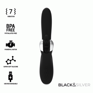 BLACK&SILVER - VIBRAÇÃO VIBRANTE BUNNY JOHNNY