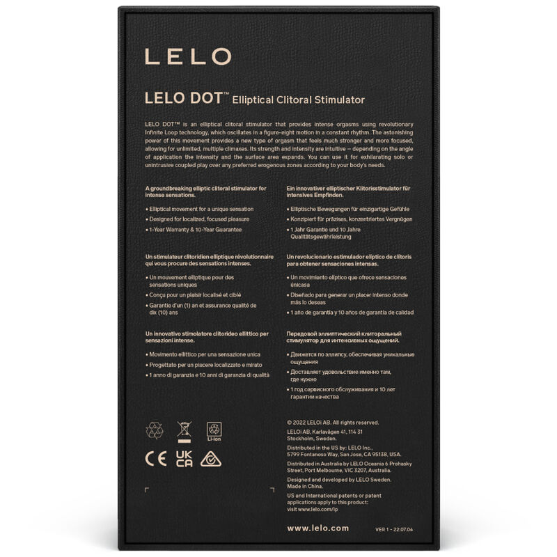LELO - ESTIMULADOR DE CLITÓRIS DOT - ROSA - Image 4