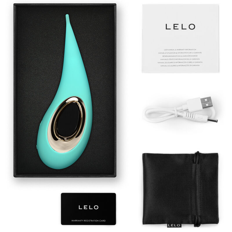 LELO - ESTIMULADOR DE CLITÓRIS DOT - AQUA - Image 3