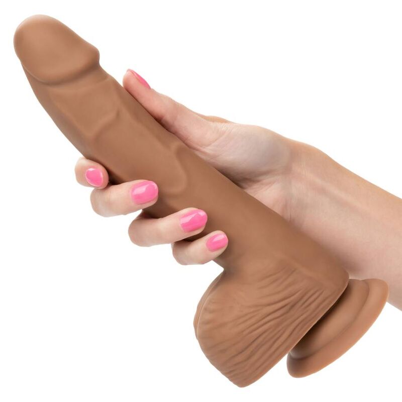 CALIFORNIA EXOTICS - PREGOS DE SILICONE 20.32 CM CASTANHO - Image 4