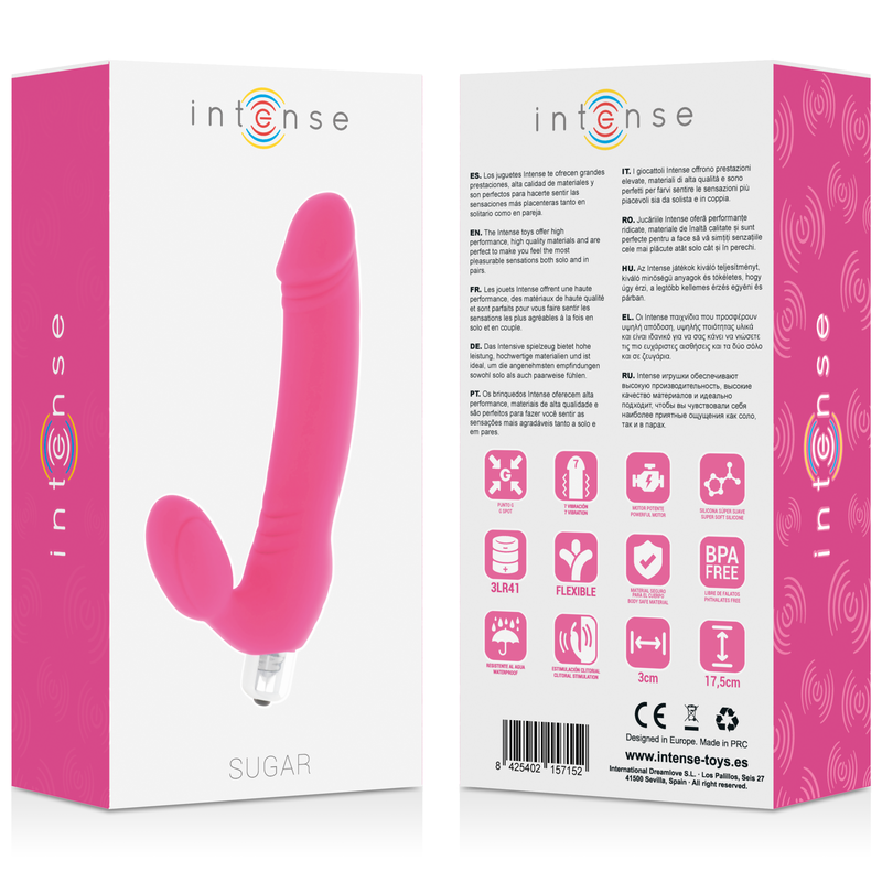INTENSE - AÚCAR SETE VELOCIDADES SILICONE FUSHSIA - Image 6