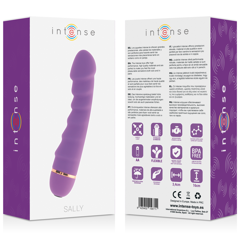 INTENSE - SALLY 20 VELOCIDADES SILICONE LILAC - Image 5